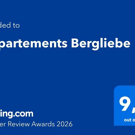 公寓 Bergliebe *